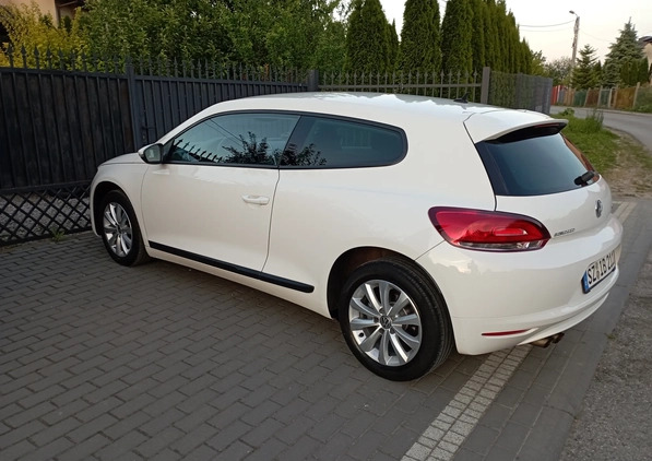 Volkswagen Scirocco cena 24500 przebieg: 188000, rok produkcji 2009 z Słomniki małe 497